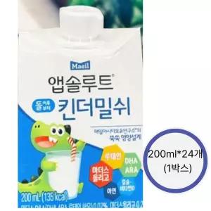 앱솔루트 킨더밀쉬200mL, 24개