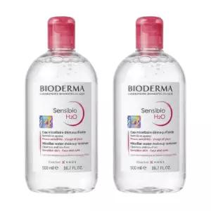 바이오더마 센시비오 클렌징 워터 500ml x 2개