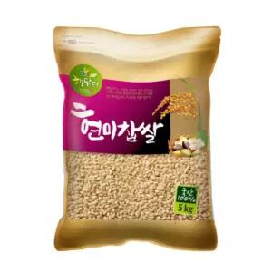 현대농산 국산 현미 찹쌀 찰현미 5kg