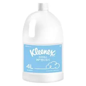 크리넥스 99+ 핸드워시 허브파우더향 4L 1개