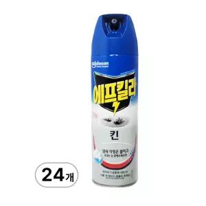 에프킬라 에어로졸 킨 500ml x 24개 모기약 스프레이