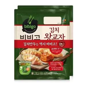 씨제이 비비고 김치 왕교자 420G2 x 1개 b200010 (29257459)