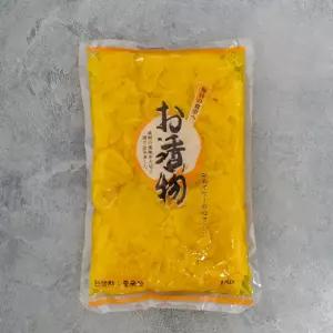 동경 단무지 슬라이스 1kg 다꽝 대용량 업소용 씨엘