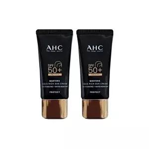 [셀러허브 1]AHC 마스터즈 아쿠아리치 선크림 30ml 2개/mjc (49320897)