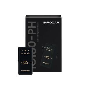 INFOAR IO180-PH 스마트 OBD2 스캐너 / ELM327 블루투스 차량 진단 도구 /영어 /무료 전용 앱 /평생 무료 업데이트 /iOS 및 안드로이드 호환 /쉬운 인앱