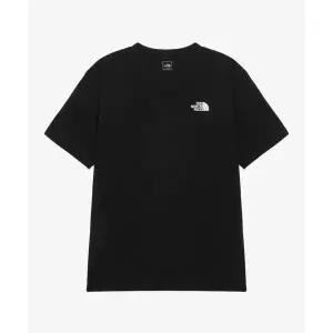 노스페이스 THE NORTH FACE NT7UR77A 남성 코튼 베이직 반팔 티셔츠 BLACK NT7UR77A 474276