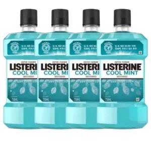 리스테린액 쿨민트 750ml, 4개
