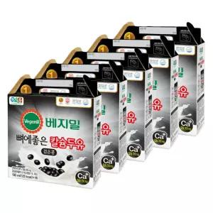 베지밀 뼈에좋은 칼슘 검은콩 두유 190ml, 80팩