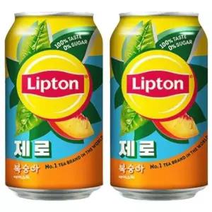 립톤아이스티복숭아 립톤 아이스티 제로슈가 복숭아 x 24캔입 355ml
