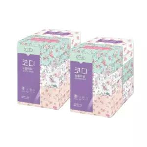 코디 뉴플라워 미용티슈 250매 6입 2개
