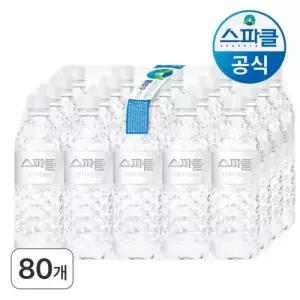스파클 생수 물 500ml 80개