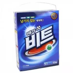 [핫트랙스]WL 깨끗한세탁 비트 4.5kg 분말세제 가루세제리필 빨래(WFLPMZB)