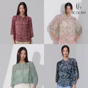 JC GLAM 페이즐리 자켓블라우스 4종 (여성)