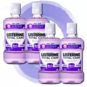 리스테린액 토탈케어 마일드, 750ml, 4개