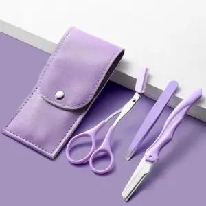 눈썹 도구 핀셋 정리 관리 눈썹칼 손질 트위서 세트 /눈썹숱가위/눈썹빗가위