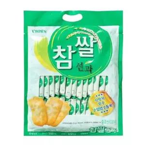 과자 크라운 참쌀선과 253gx10개