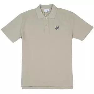 26SS 메종키츠네 남성 폭스헤드 컴포트핏 폴로 반팔티 티리프 PM00210KP0001 0450