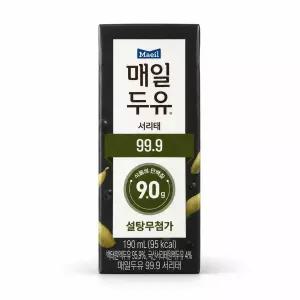 매일두유 99.9 서리태 190ml X 48팩
