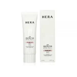 헤라 UV 유브이 프로텍터 톤업 선크림 피치 SPF50+PA++++ 50ml, 1개