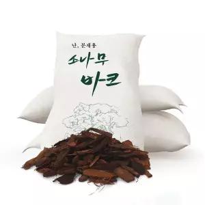 소나무 바크 40L 화분 조경 천연 멀칭재 분갈이흙
