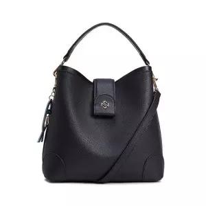 정상가 158,000원 소노비 디자이너에디션 레더버킷백 SVFSHB705BK