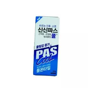 쿨연고 롤온타입 60g 일회용밴드 신신파스