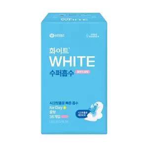 기획 화이트 수퍼흡수 중형36p 1+1 중형증정 2PX2개리뉴얼