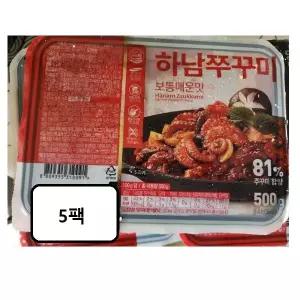 하남쭈꾸미 보통매운맛 500g  5팩