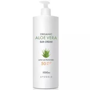 테온셀 아요델 알로에베라 화이트 톤업 선크림 1,000ml 대가족용