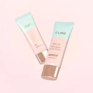 [김정문알로에] 카밍 톤업 선크림 (SPF50+, PA++++) 40ml, 2개