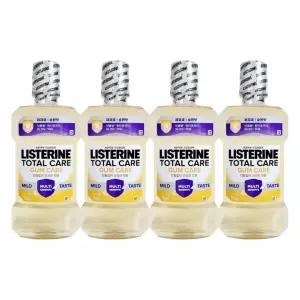 리스테린 토탈케어 검케어 마일드 750ml, 4개