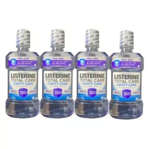 리스테린 토탈케어 캐비티케어 마일드 750ml, 4개