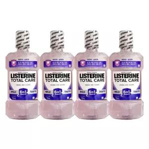 리스테린 토탈케어 마일드 750ml, 4개