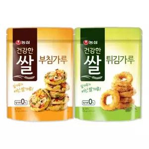 [NS홈쇼핑]농심 건강한쌀 부침가루 450g + 튀김가루 450g[35946686]