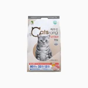 캐츠랑 비타플러스 전연령 5kg 1개 건식 캣푸드 균형영양 데일리사료