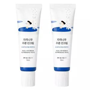 라운드랩 자작나무 수분 선크림 SPF50+ PA++++ 2개 50ml