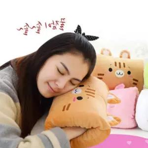 캐릭터 낮잠 베개 책상
