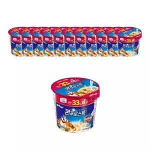 켈로그 콘푸로스트 컵시리얼,40g, 12개