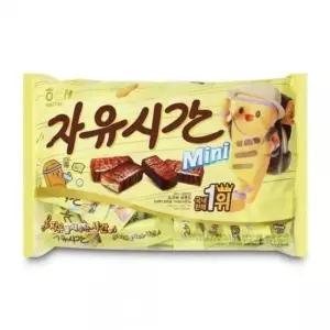 기타 초코바 자유시간 미니 골프간식 당충전 탕비실간 480g