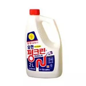 고품질 유한락스 펑크린 2리터 화장실청소 싱크대청소 1개 (W120BFE)