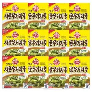 [오뚜기] 맛있는 사골우거지국 2인분 22g 12개[35952666]