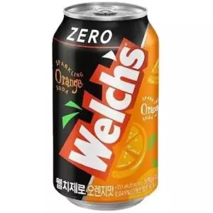오렌지맛 웰치스 제로 x 24캔입 355ml