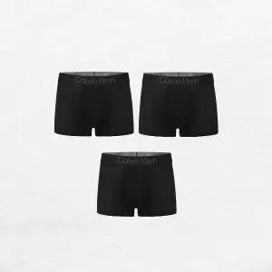 캘빈클라인 언더웨어 모달 드로즈 3팩 팬티 블랙 NB4192-001 2343985