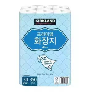 커클랜드 시그니춰 프리미엄 3겹화장지40m x 30롤