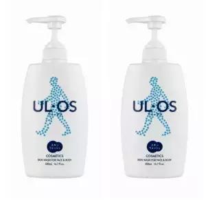 우르오스 스킨바디 올인원 바디페이스 바디클렌저 바디워시 500ml x 2