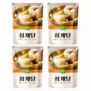 바르온 삼계탕 1kg x 4팩 (실온보관)