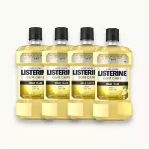 리스테린 토탈케어 검케어 마일드 750ml x4