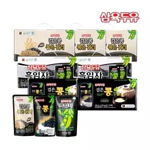 삼육식품 삼육 검은콩볶은귀리45팩+흑임자30팩+검은콩과칼슘30팩 총105팩
