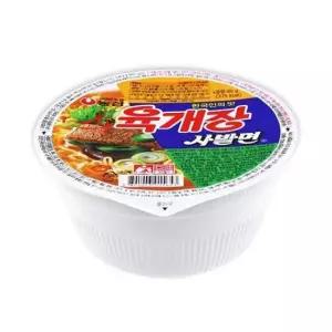 소컵라면 농심 육개장 사발면 86g 24개 15087080)