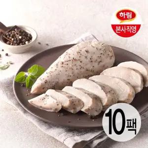 냉장 닭가슴살 블랙페퍼100g 10팩